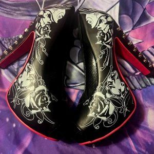 Metal Mulisha Corset Heels